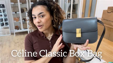 celine box bag review